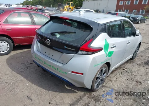 2020 Nissan Leaf Sl Plus 62 Kwh z USA, uszkodzony, nr VIN 1N4BZ1DP3LC307747